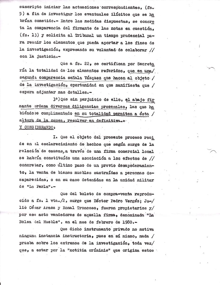 Sentencia "La Bolsa del Mueble" Disculpas del Periodista 3