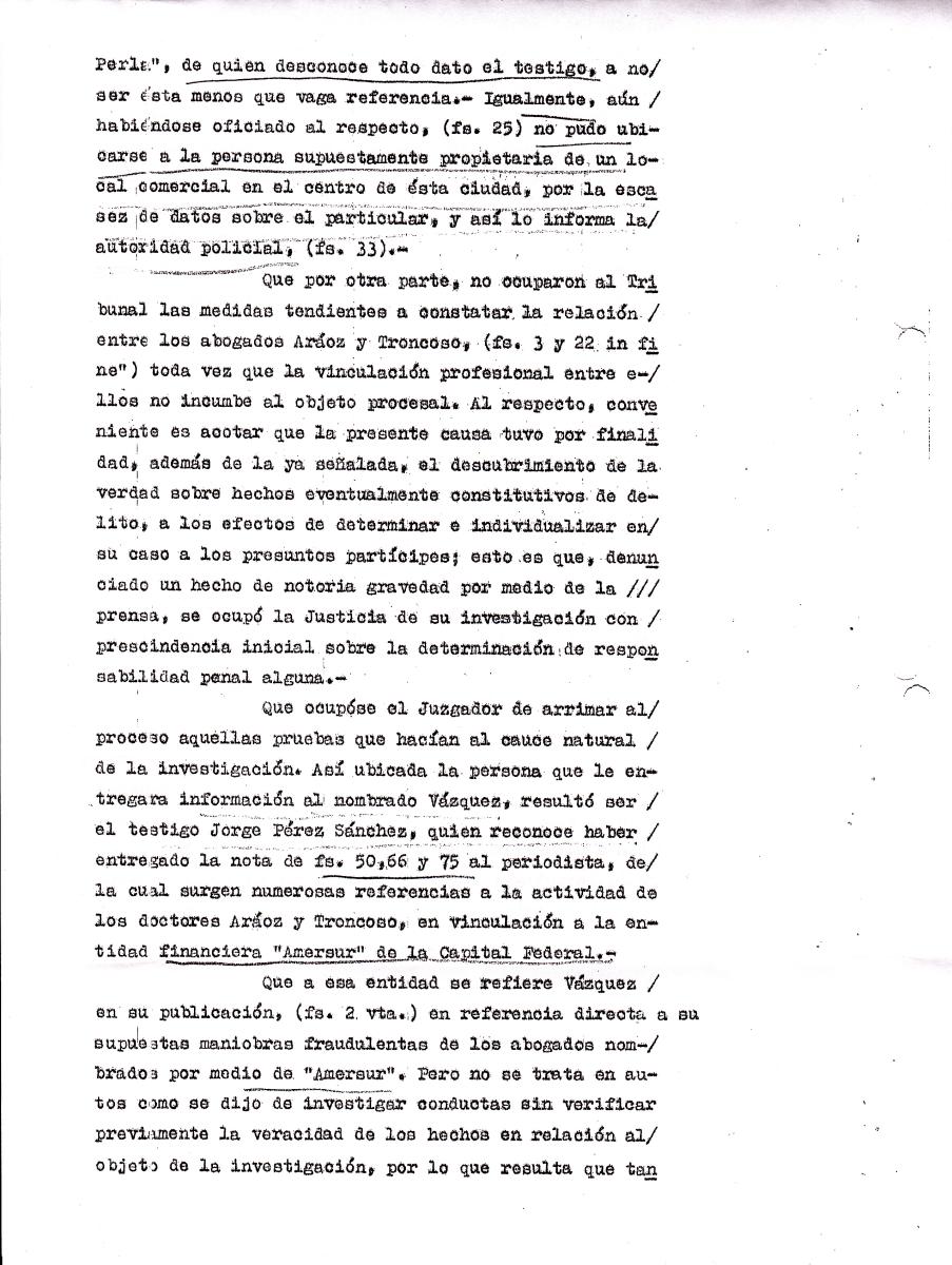 Sentencia "La Bolsa del Mueble" Disculpas del Periodista 5