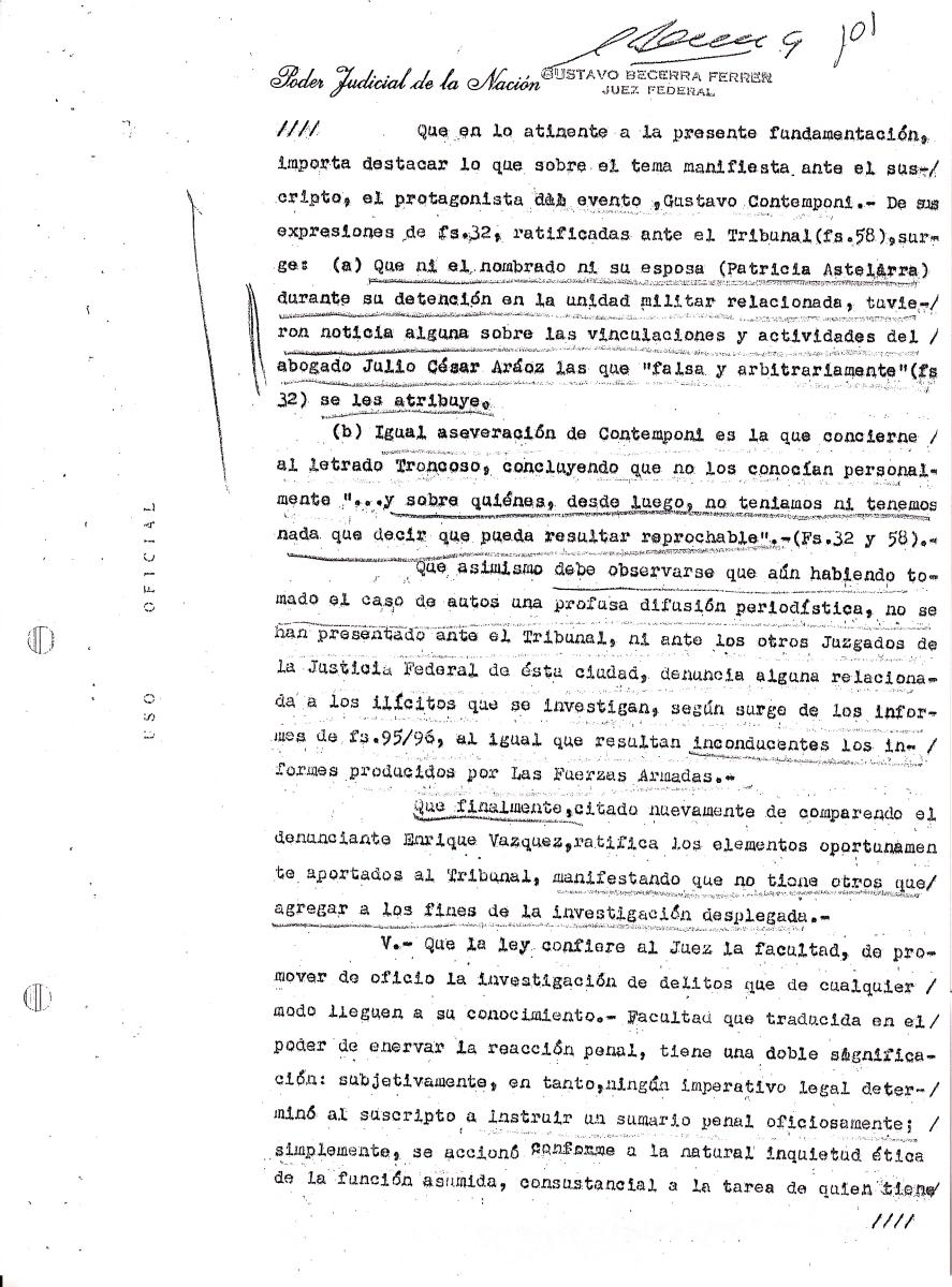 Sentencia "La Bolsa del Mueble" Disculpas del Periodista 8